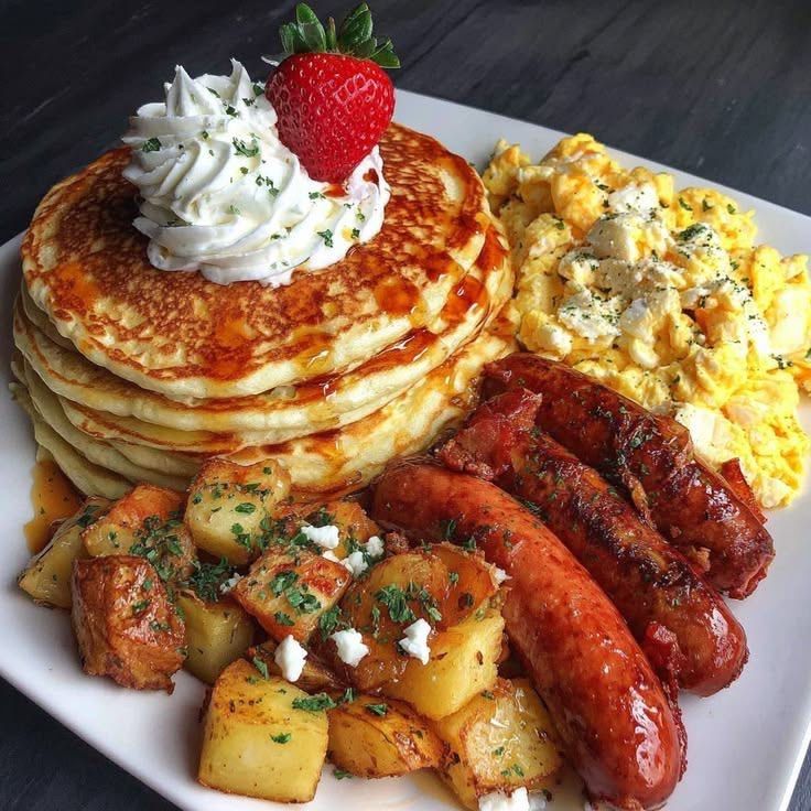 PANCAKE AND SUASAGES